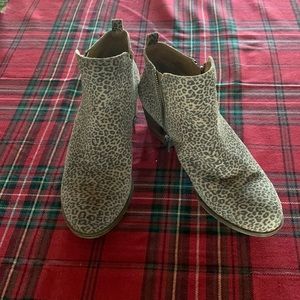 Lucky Brand Leopard Booties